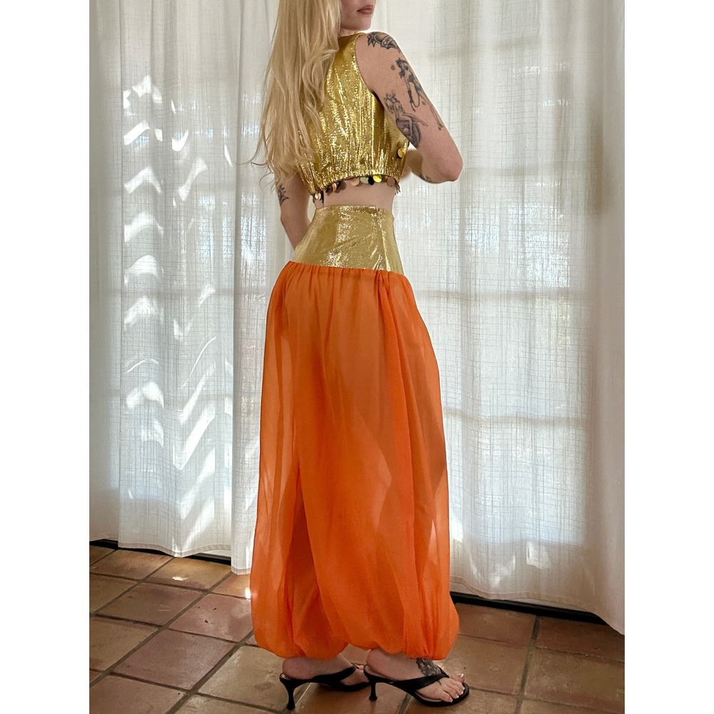 1960s Genie Costume Set Handmade I Dream Of Jeannie Mod 60s
